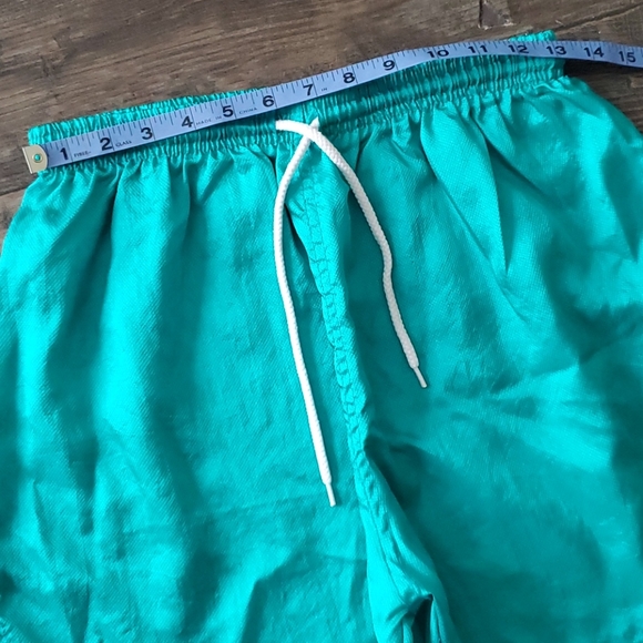 Vintage In Excess Drawstring Nylon Shorts - Picture 4 of 6